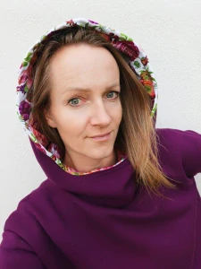 mikina Luci - švestková
